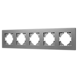 Рамка пластиковая FRM-PERIO-PL-5-GR (Arlight, -) | Arlight 049764