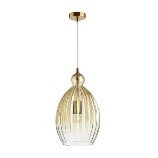 4712/1A PENDANT ODL21 297 янтарный/бронзовый Подвес E27 60W STORZO | Odeon Light OL4712/1A