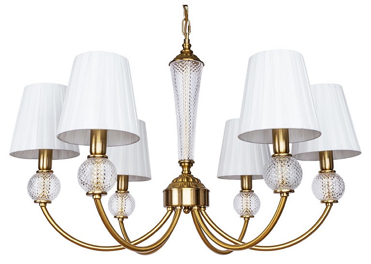 Подвесная люстра Arte Lamp Gracie A7301LM-6PB | Arte Lamp ARA7301LM-6PB