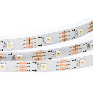 Лента SPI 2-5000-AM 5V RGB-White (5060,150 LED x1) (Arlight, Открытый) | Arlight 021696