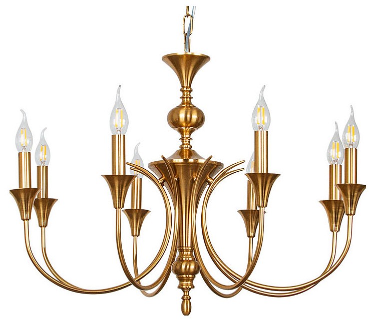 Подвесная люстра Arte Lamp Collinetta A4094LM-8PB | Arte Lamp ARA4094LM-8PB