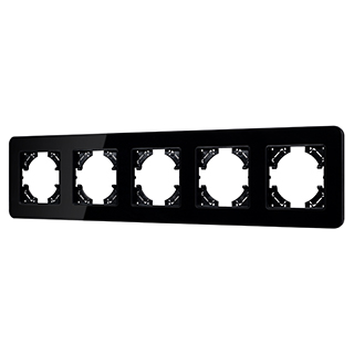 Рамка стеклянная FRM-OMALI-GS-5-BK (Arlight, -) | Arlight 049705