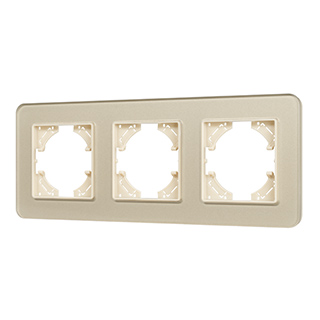 Рамка стеклянная FRM-OMALI-SFGS-3-GD (Arlight, -) | Arlight 049715