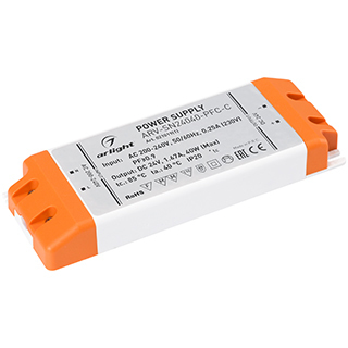 Блок питания ARV-SN24040-PFC-C (24V, 1.67A, 40W) (Arlight, IP20 Пластик) | Arlight 021019(1)