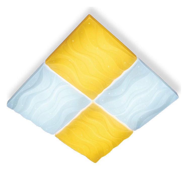 Потолочная люстра Ambrella FP FP2381 WH 128W D500*500 | Ambrella AMBRFP2381WH128WD500500