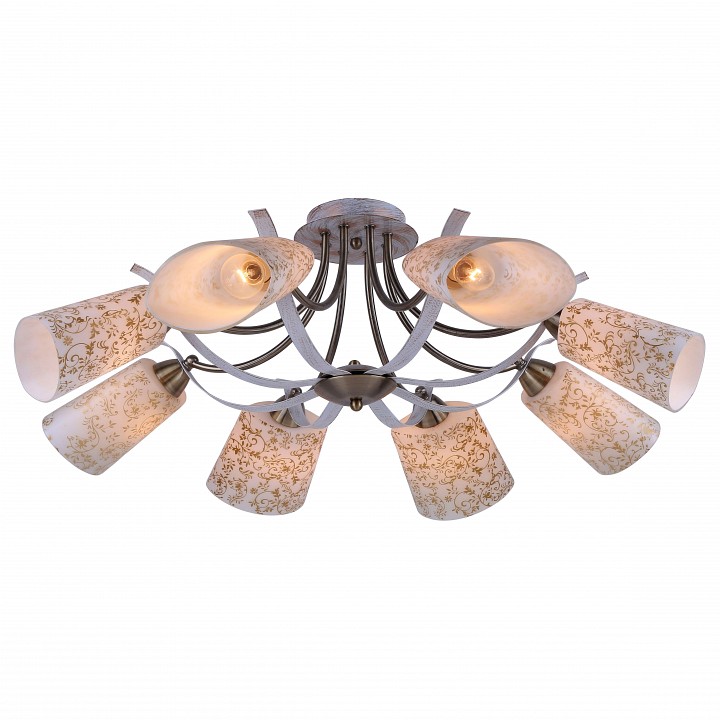 Потолочная люстра Arte Lamp Leticia A6212PL-8WG | Arte Lamp ARA6212PL_8WG