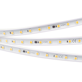 Лента ARL-50000PV-230V Cool 10K (5060, 54 LED/m, WP2) (Arlight, 8 Вт/м, IP65) | Arlight 027055