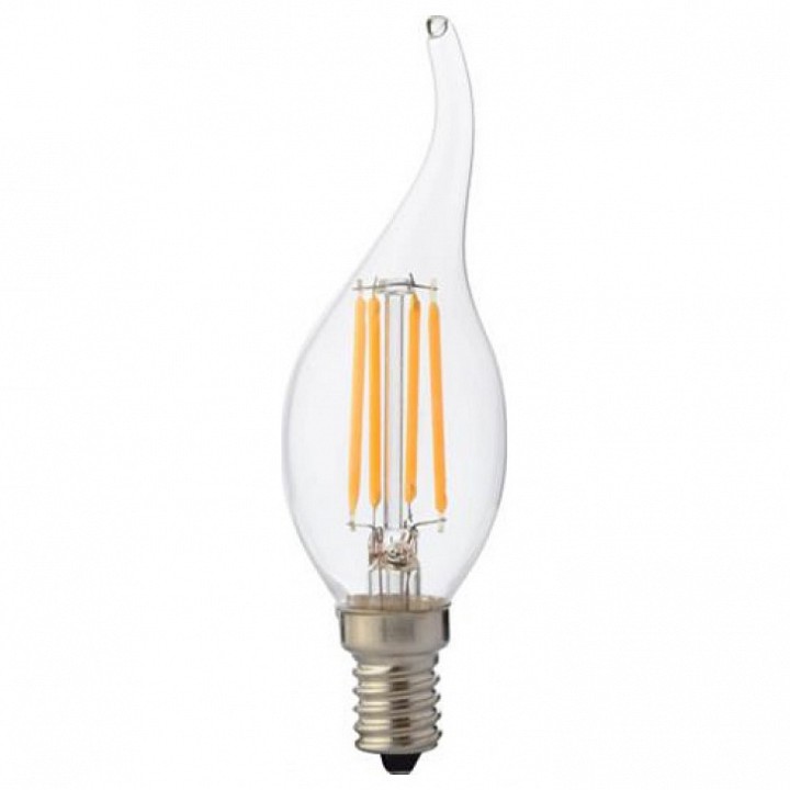 Лампа светодиодная Horoz Electric Flame E14 6Вт 2700K HRZ01000347 | Horoz Electric HRZ01000347