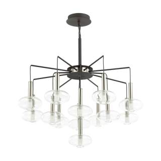 4815/13 MODERN ODL21 203 черный/никель/стекло Люстра G9 13*40W VELE | Odeon Light OL4815/13