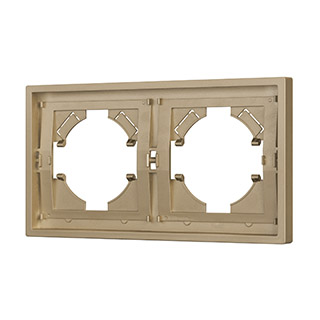 Рамка пластиковая FRM-TENDO-SFPL-2-GD (Arlight, -) | Arlight 054647