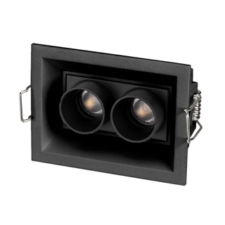 Светильник MS-ORIENT-BUILT-TURN-TC-S67x90-5W Warm3000 (BK-BK, 30 deg, 230V) (Arlight, IP20 Металл) | Arlight 034876