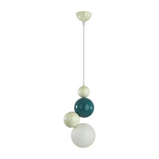 8008/1A MODERNI LN24 белый, голубой/белый металл/пластик Подвес G9 5W 220V BALLONS | Lumion LN8008/1A