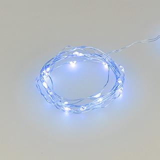 Светодиодная гирлянда ARD-DEW-HOME-2000-CLEAR-20LED-STD Blue (3V, Battery Pack) (Ardecoled, IP20) | Arlight 048707