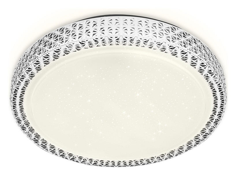 Накладной светильник Ambrella Orbital Crystal F85 WH 48W D400 | Ambrella AMBRF85WH48WD400