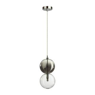 4980/1A PENDANT ODL22 469 хром/дымчатый/стекло Подвес G9 1*40W TWIXY | Odeon Light OL4980/1A