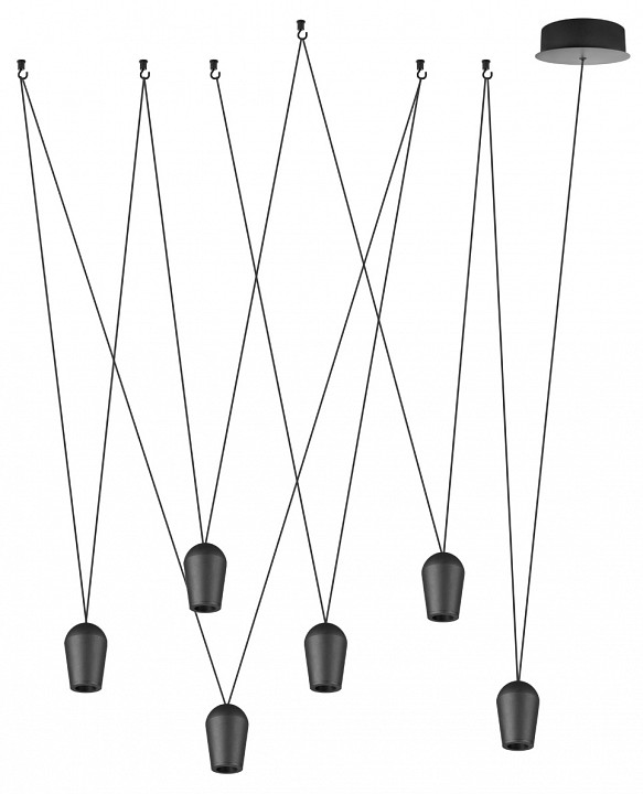 Подвесная люстра Loft it Blackout 10357/6 | Loft it LF103576