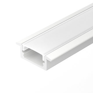 Профиль LINE-2308-F-2000 WHITE (Arlight, Алюминий) | Arlight 044237(1)