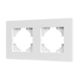 Рамка пластиковая FRM-PERIO-PL-2-WH (Arlight, -) | Arlight 049750