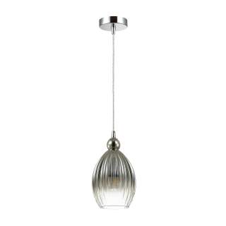 4713/1 PENDANT ODL20 355 дымчатый/хром Подвес E27 60W 220V STORZO | Odeon Light OL4713/1