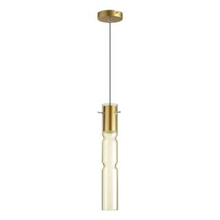 5059/5LA PENDANT ODL24 459 золотой/янтарный/металл/стекло Подвес LED 5W 3000K SCROW | Odeon Light OL5059/5LA