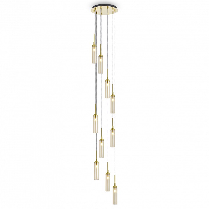 Подвесная люстра Freya Borgy FR5379PL-10G | Freya MYFR5379PL-10G
