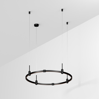 Основание ART-APRIORI-ROUND-HANG-R800 (BK) (Arlight, IP20 Металл) | Arlight 048488