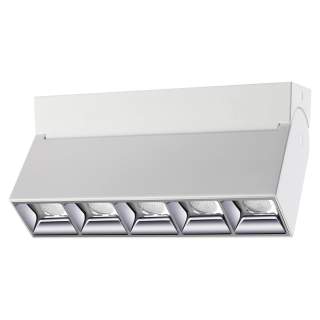 358320 OVER NT19 380 белый Светильник накладной IP33 LED 4000К 25W 110-265V EOS | Novotech NT358320
