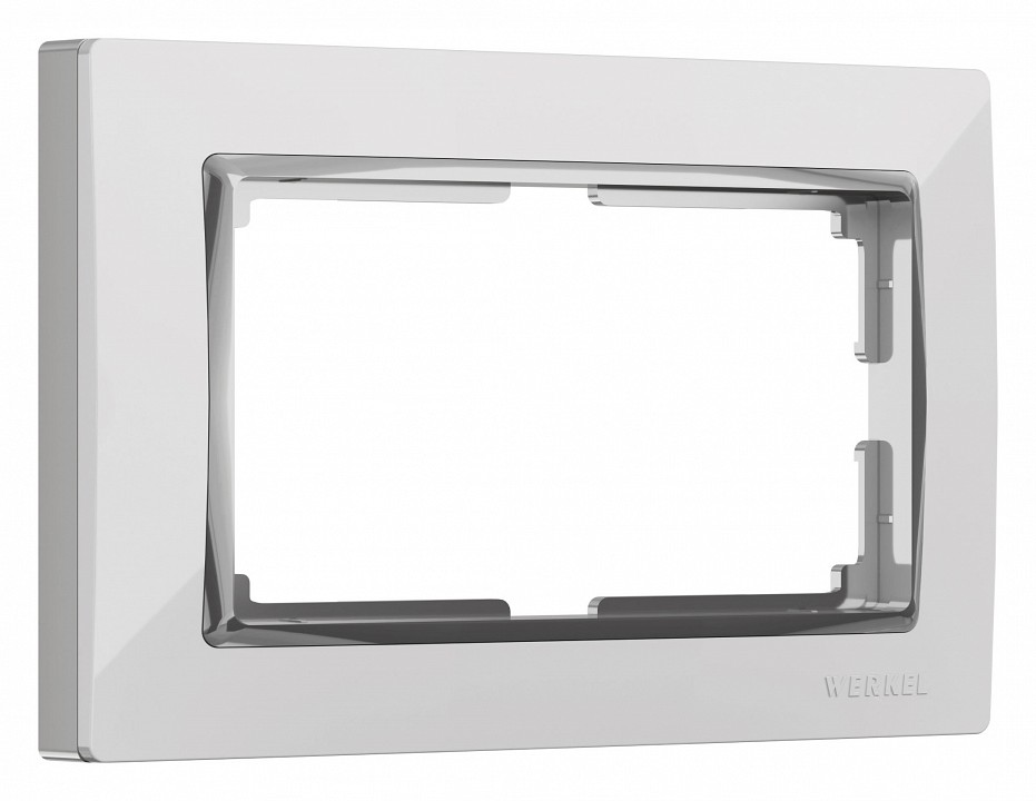 Рамка для двойной розетки Werkel Snabb белый W0081901 | Werkel WRKa051646