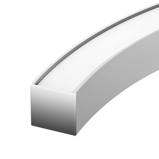 Профиль LINE-3535-BENT-SIDE-2000 ANOD (Arlight, Алюминий) | Arlight 055738