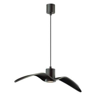 4902/1B PENDANT ODL22 289 чёрный/стекло Подвес GU10 1*5W BIRDS | Odeon Light OL4902/1B