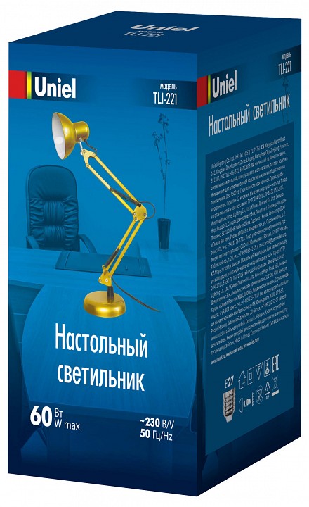Настольная лампа офисная Uniel  UL-00011103 | Uniel ULUL-00011103