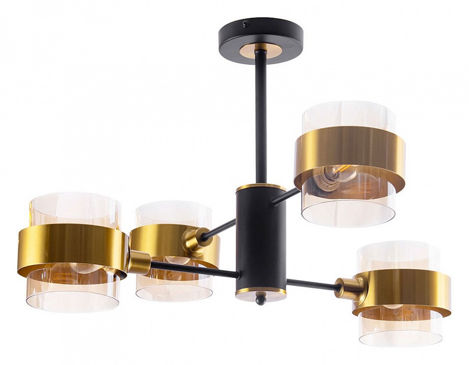 Люстра на штанге Arte Lamp Carlo A8205SP-4BK | Arte Lamp ARA8205SP-4BK