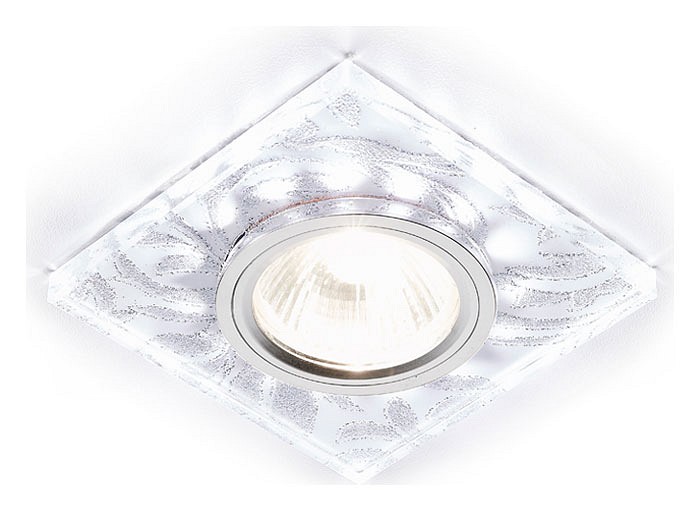 Встраиваемый светильник Ambrella Light Led S234 S234 W/CH/WH | Ambrella Light AMBRS234WCHWH