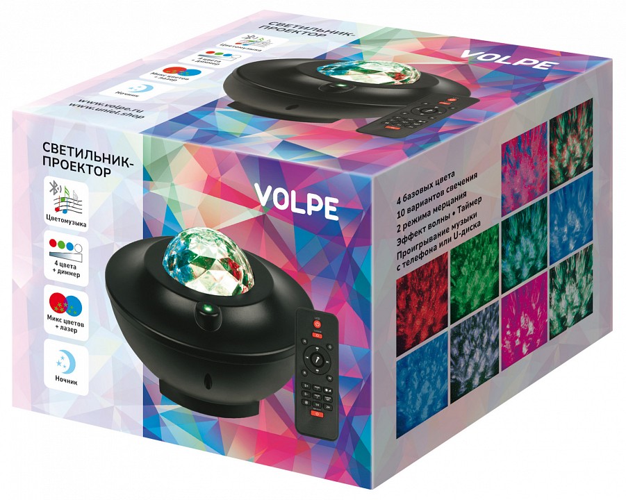 Настольная лампа декоративная Volpe  UL-00012206 | Volpe ULUL-00012206