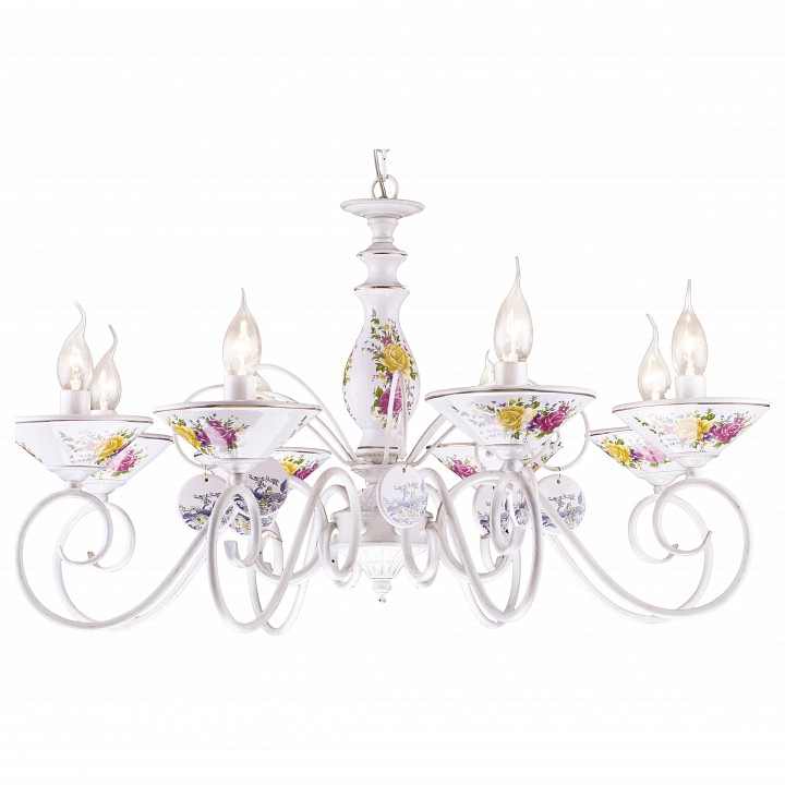Подвесная люстра Arte Lamp Fiorato A2061LM-8WG | Arte Lamp ARA2061LM_8WG