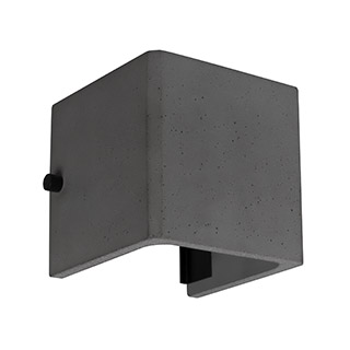 Светильник LGD-PERAN-WALL-S120x120-6W Warm3000 (BK, 0-80 deg, 230V) (Arlight, IP65 Бетон) | Arlight 051748