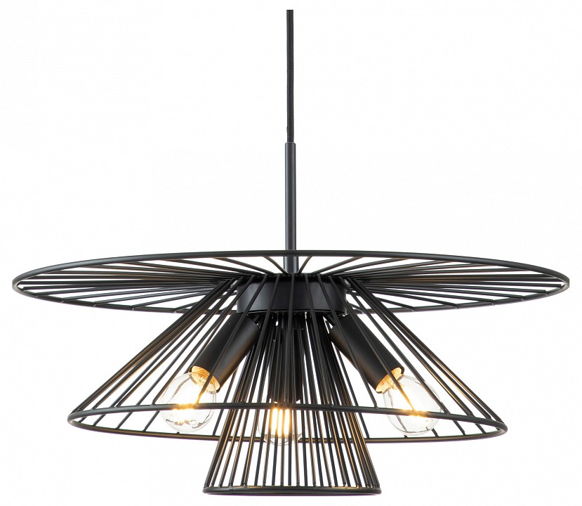 Подвесной светильник Indigo Strato 10016/3P Black | Indigo INDGV000287