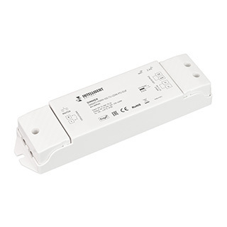 INTELLIGENT ARLIGHT Диммер SMART-PWM-102-72-CDW-PD-SUF (12-36V, 2x5A, TUYA Wi-Fi, 2.4G) (IARL, IP20 Пластик) | Arlight 037422