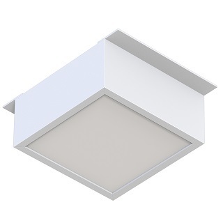 Светильник DL-GRIGLIATO-S90x90-6W Warm3000 (WH, 90 deg, 230) (Arlight, IP40 Металл) | Arlight 047928