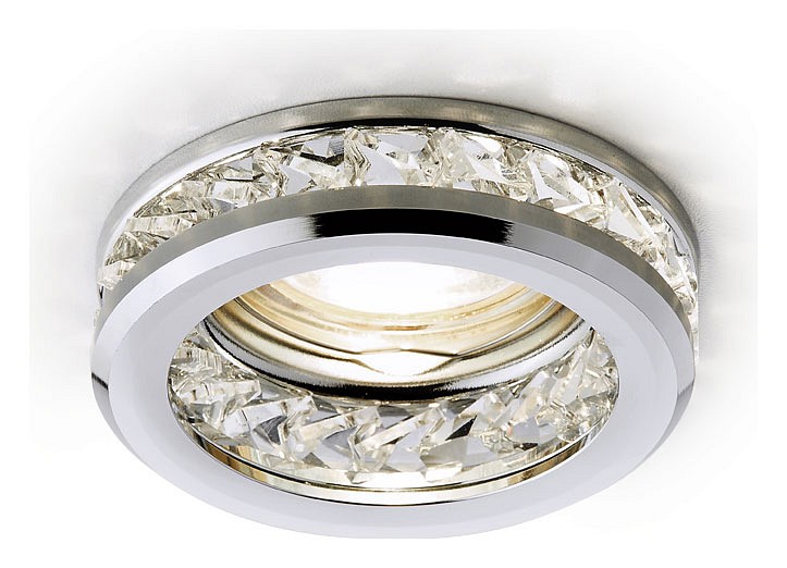 Встраиваемый светильник Ambrella Crystal K105 K105 CL/CH | Ambrella AMBRK105CLCH