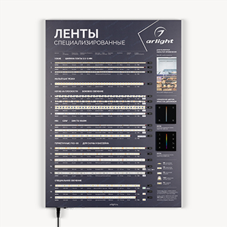 Стенд Ленты Специализированные ARL-RT-LUX-03-830x600mm (230V) (Arlight, -) | Arlight 049214(1)