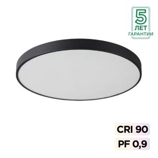 7758/92L MITRA LED SN 539 Светильник металл/акрил/черный LED (80Вт+12Вт) 4000K+4000K D800 IP20 подсветка QUASAR | Sonex SN7758/92L