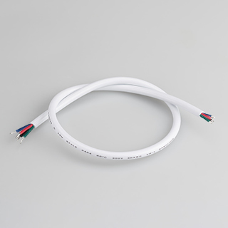 Провод питания ARL-MOONLIGHT-20AWG-4W-D6-CU-500 White (Arlight, Закрытый) | Arlight 028124