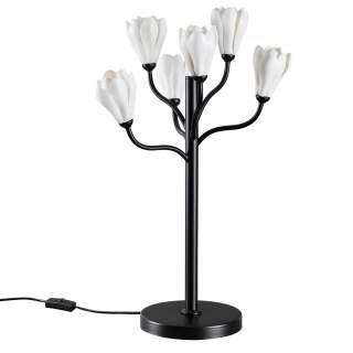5090/6T MODERN ODL25 561 черный матовый/белый/фарфор Настольная лампа G4 LED 6*5W GARDI | Odeon Light OL5090/6T