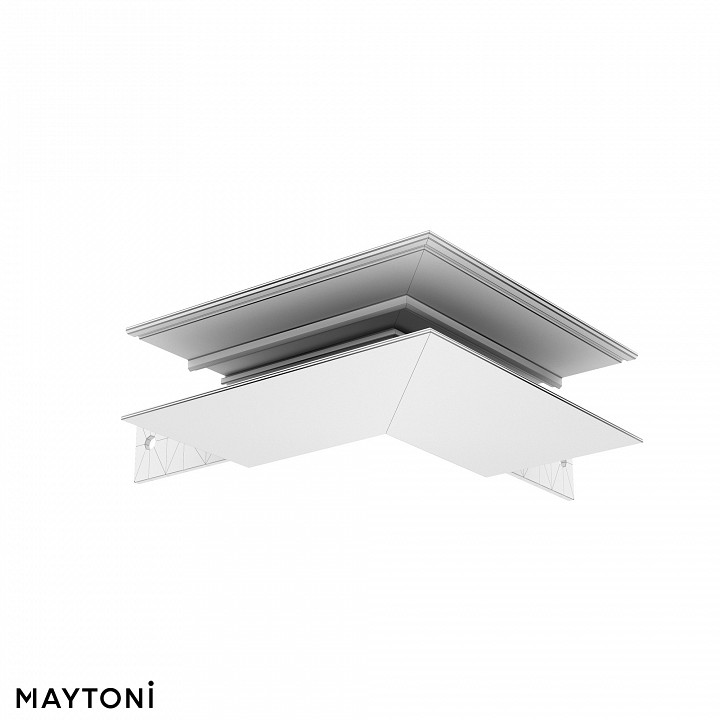 Соединитель угловой внешний для треков накладных Maytoni Accessories for tracks Exility TRA034OCL-41W | Maytoni MYTRA034OCL-41W
