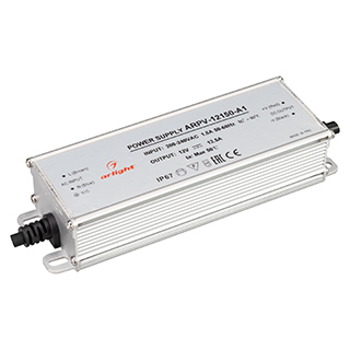 Блок питания ARPV-12150-A1 (12V, 12.5A, 150W) (Arlight, IP67 Металл) | Arlight 034206