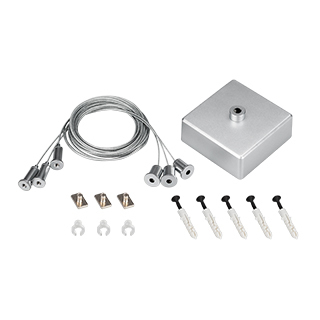 Подвес ARL-3x2m Set (Silver box, Pad 9x2mm) (Arlight, Металл) | Arlight 040293