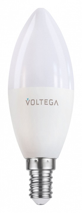 Лампа светодиодная с управлением через Wi-Fi Voltega Wi-Fi bulbs E14 5Вт 2700-6500K 2427 | Voltega VG-C37E14cct-WIFI-5W