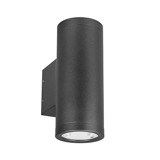 Светильник LGD-RAY-WALL-TWIN-R65-2x9W Warm3000 (GR, 23 deg, 230V) (Arlight, IP65 Металл) | Arlight 038154(1)