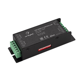 Декодер ARL-7022-DMX (12-24V, 3x6A, DMX512) (Arlight, IP20 Металл) | Arlight 027153